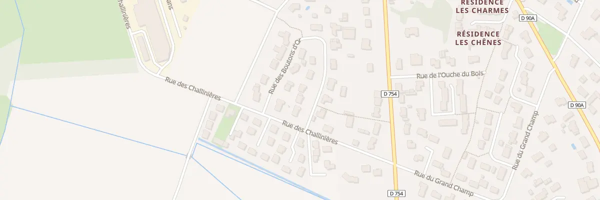 Plan du 16 Rue des boutons d’or à Falleron