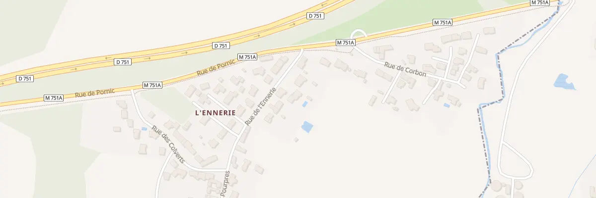 Plan du 10 Rue de l’Ennerie à Saint-Léger-les-Vignes