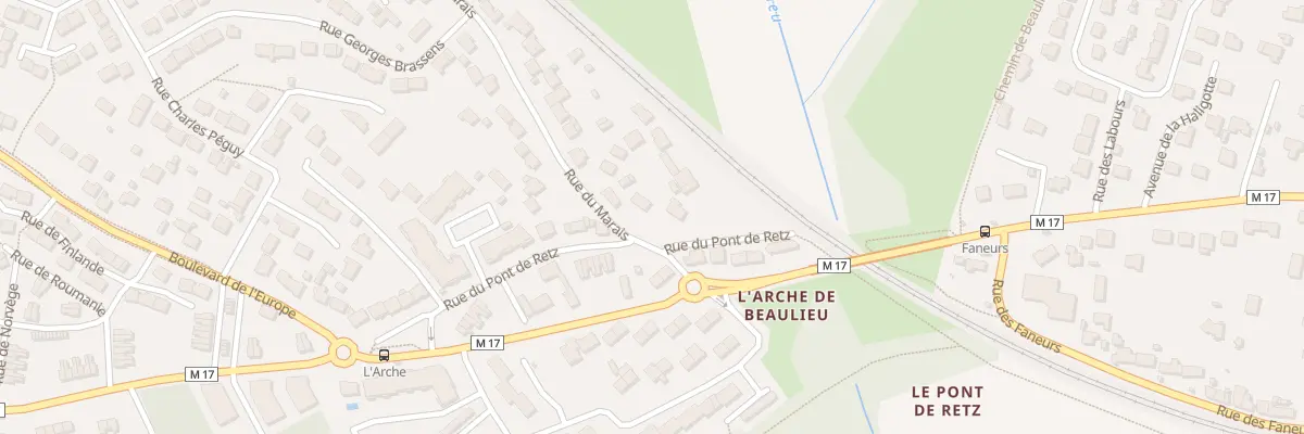 Plan du 17 Rue du Pont de Retz à Couëron