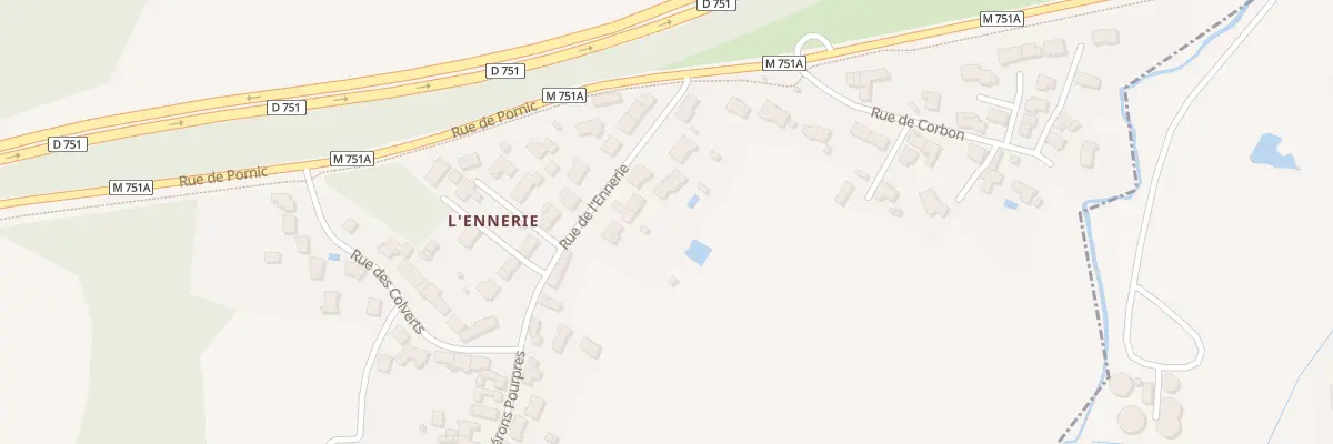 Plan du 8 Rue de l’Ennerie à Saint-Léger-les-Vignes