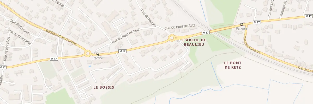 Plan du 92 Bd des Martyrs de la Resistan à Couëron