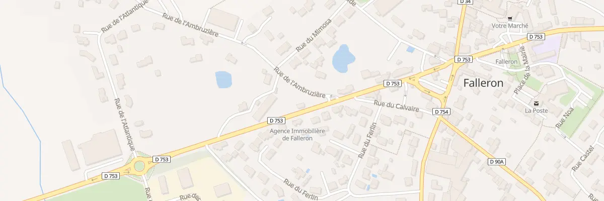 Plan du 5 Rue de l’ambruzière à Falleron