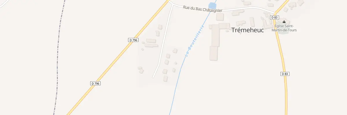 Plan du 5110 Le Presbytere à Trémeheuc