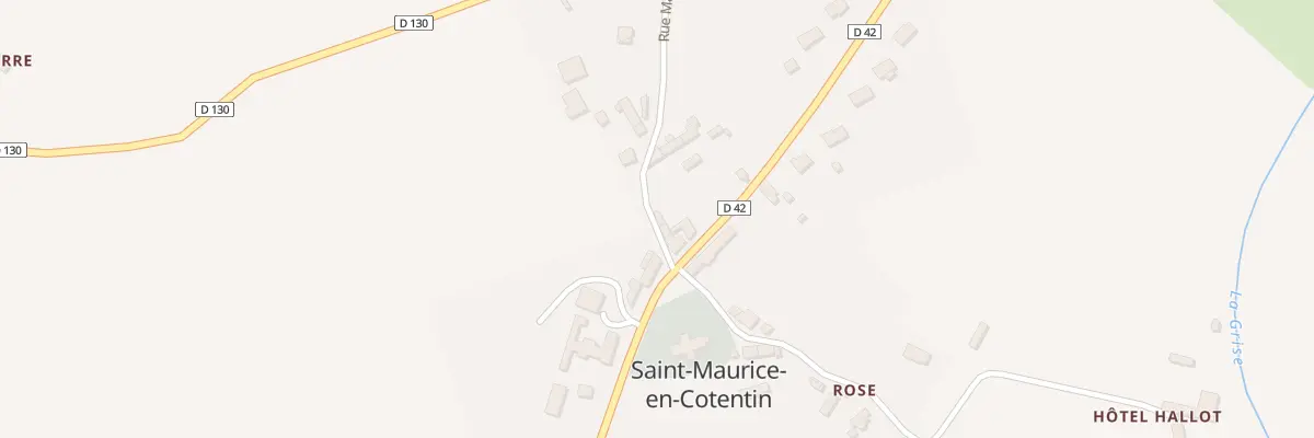 Plan du 2 Rue Marquet à Saint-Maurice-en-Cotentin