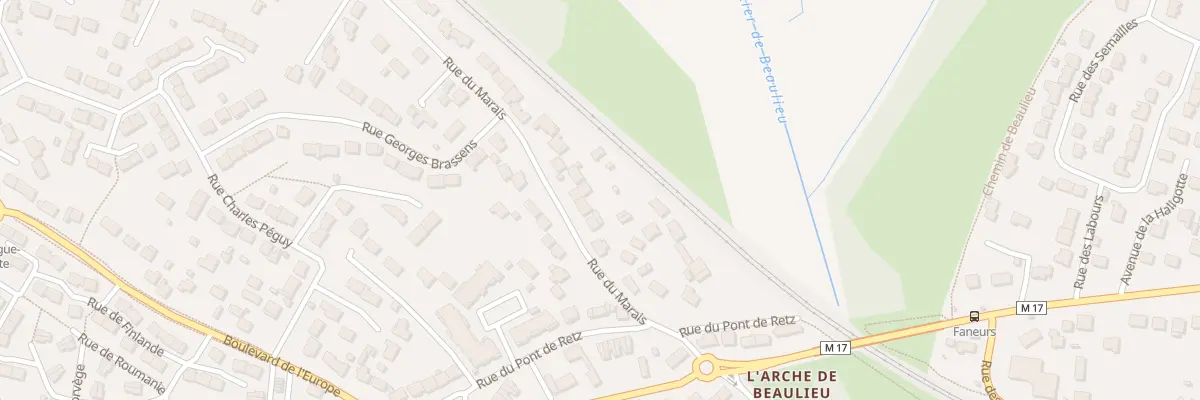 Plan du 8 Rue du Marais à Couëron