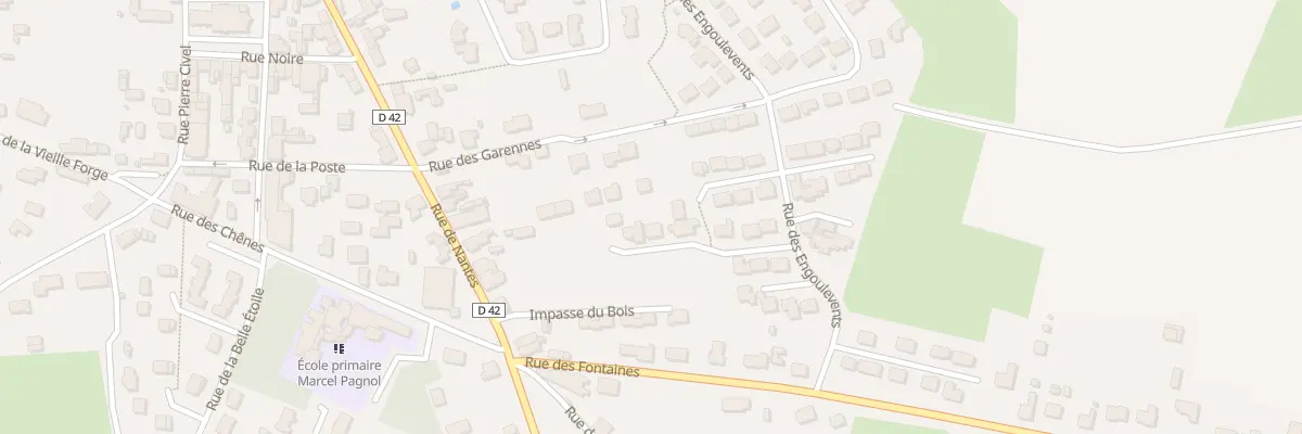 Plan du 8 Rue du Bruand Jaune à Notre-Dame-des-Landes