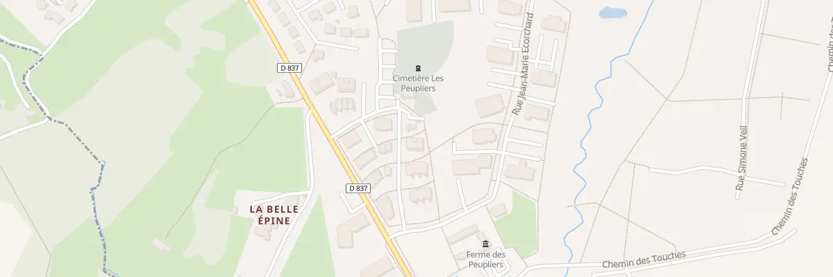 Plan du 3 Rue des Freres d’Et E Buhler à Chartres-de-Bretagne