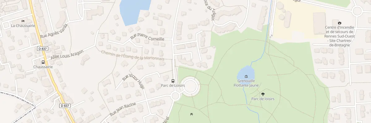 Plan du 17 Av Constant Mérel à Chartres-de-Bretagne