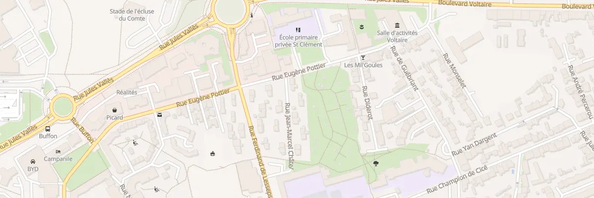 Plan du 5 Rue Jean-Marcel Chatel à Rennes
