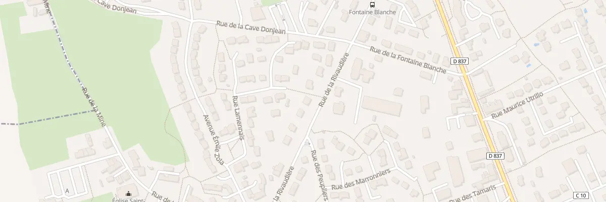 Plan du 16 Rue de la Rivaudière à Pont-Péan