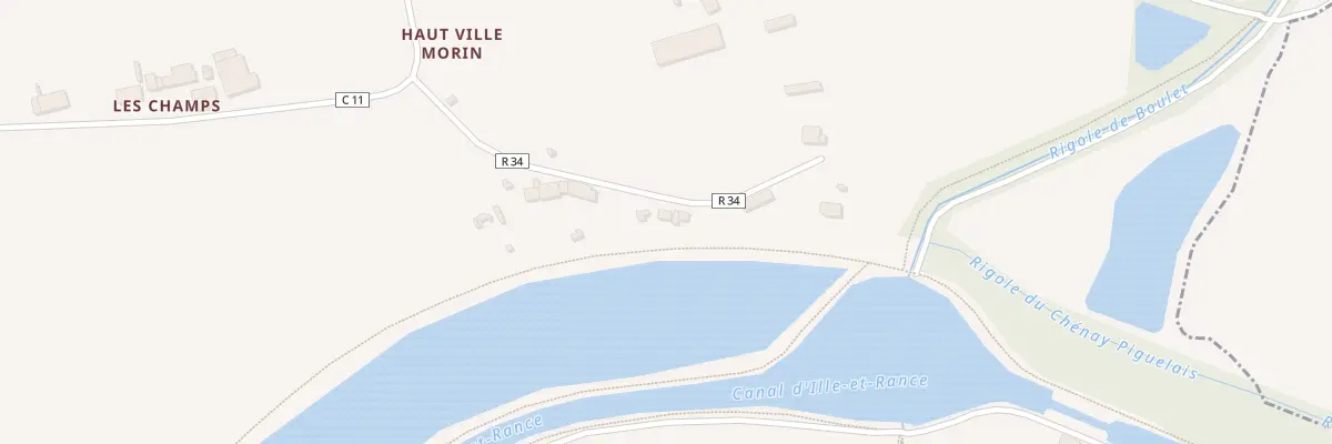 Plan du 5214 Ville Morin à Guipel