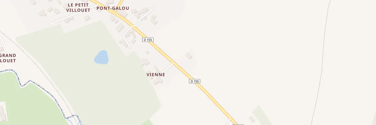 Plan du 5442 Pont Galou à Baguer-Pican