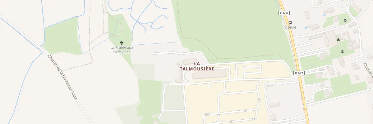 Plan du 4 La Talmousière à Montgermont