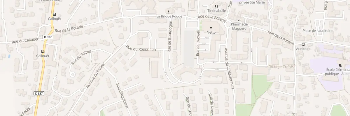 Plan du 7 Rue de Bourgogne à Chartres-de-Bretagne