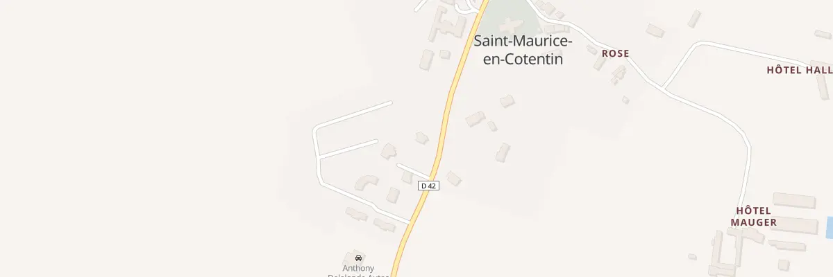 Plan du 2B Village de l’Eglise à Saint-Maurice-en-Cotentin