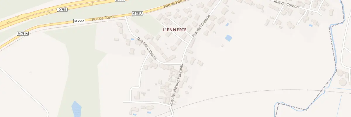 Plan du 2 Rue des Colverts à Saint-Léger-les-Vignes