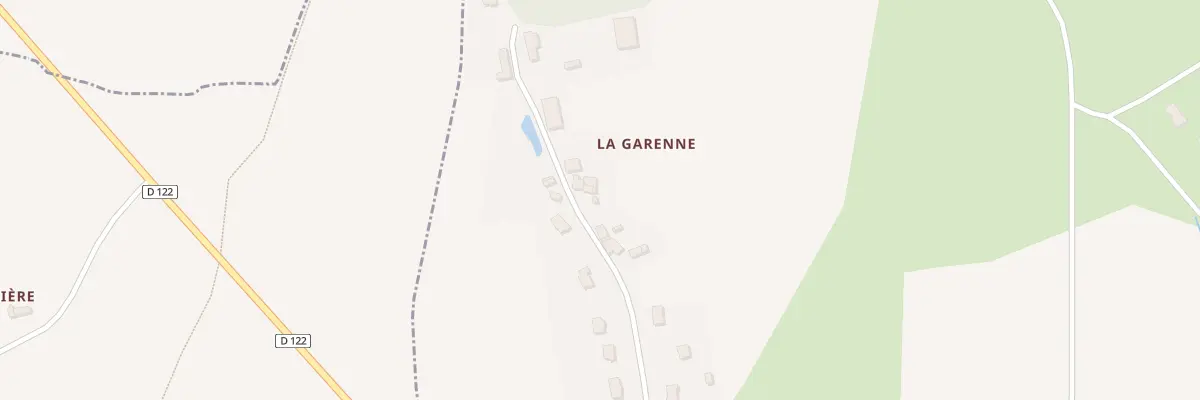 Plan du 5066 La Garenne à Trémeheuc