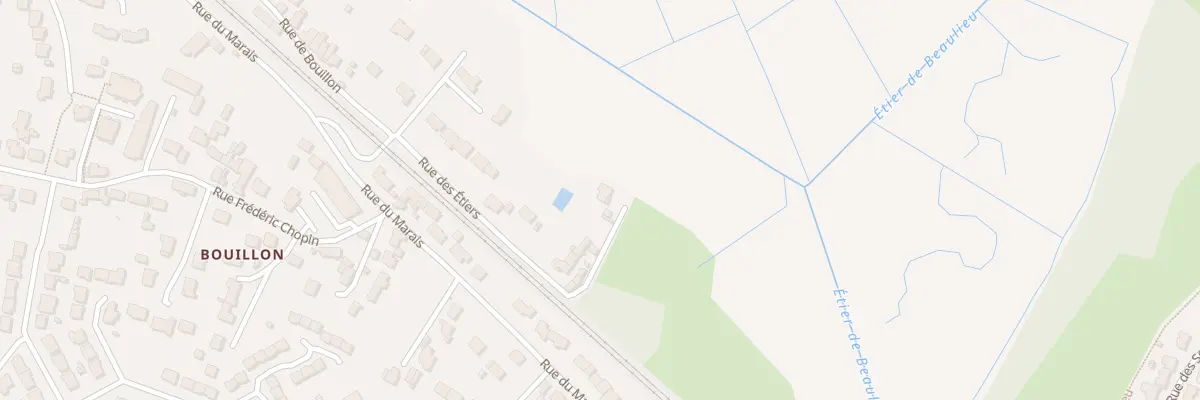 Plan du 24 Rue des Etiers à Couëron