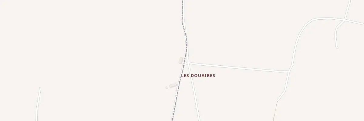 Plan du 5033 Les Douaires à Lourmais