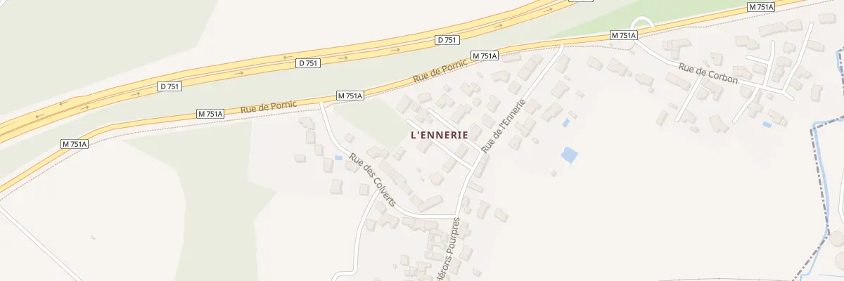 Plan du 3B Rue de l’Ennerie à Saint-Léger-les-Vignes