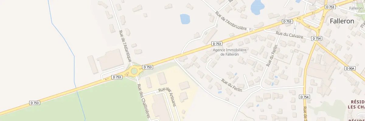 Plan du 81 Rue nationale à Falleron