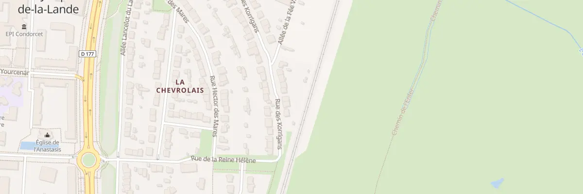 Plan du 39 Rue des Korrigans à Saint-Jacques-de-la-Lande