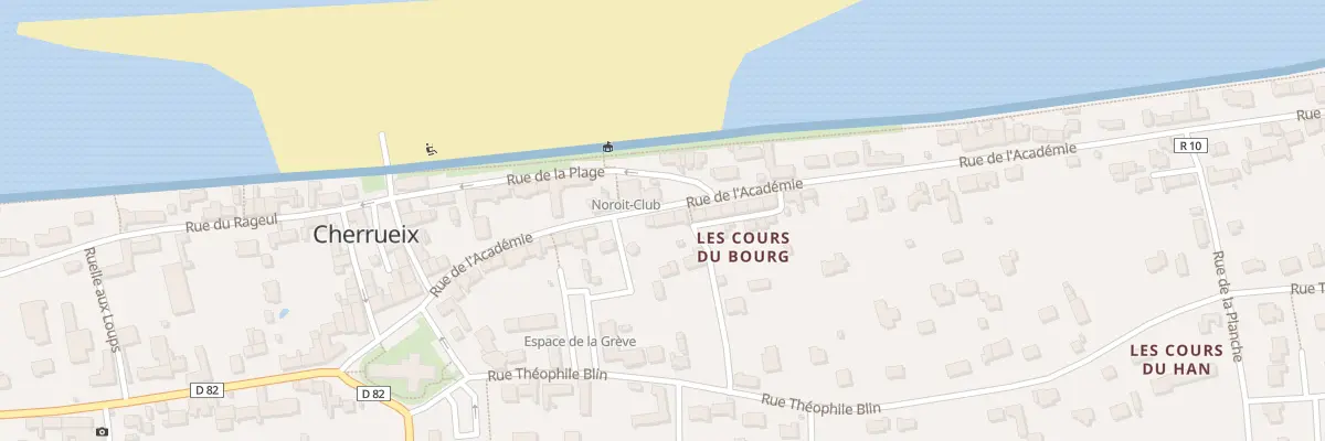 Plan du 16 Rue de l’Académie à Cherrueix
