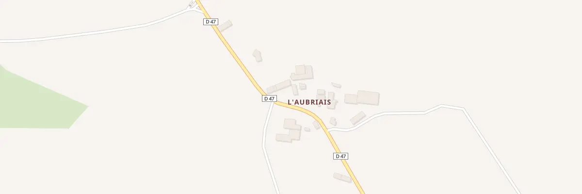 Plan du 5480 L’Aubriais à Bourg-des-Comptes