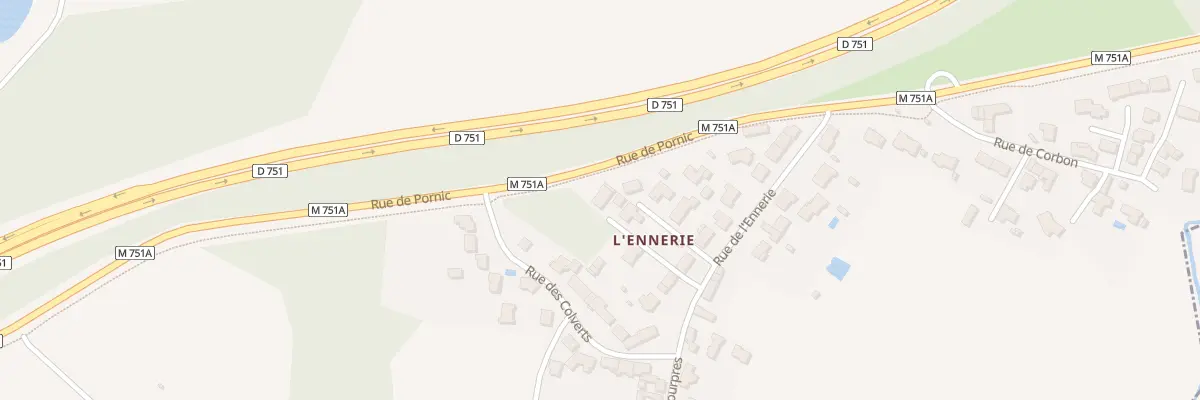 Plan du 5B Rue de l’Ennerie à Saint-Léger-les-Vignes