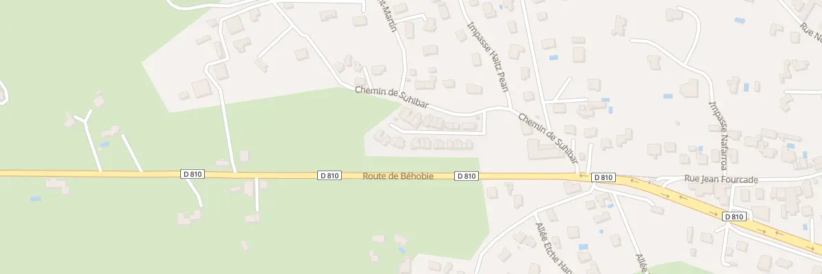 Plan du 5 Ham de Larrea à Urrugne