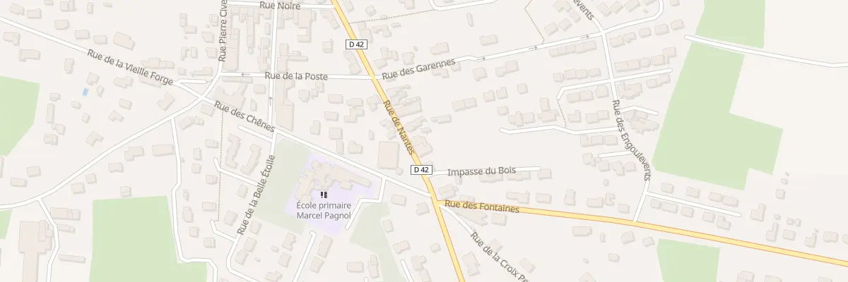 Plan du 27 Rue de nantes à Notre-Dame-des-Landes