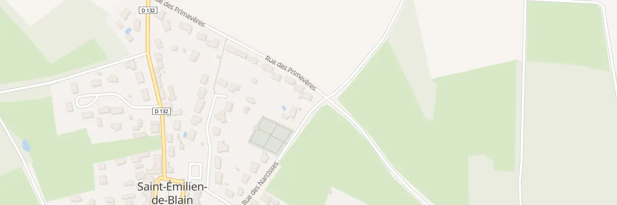 Plan du 2 Rue des Primevères à Blain