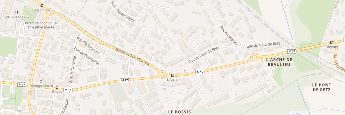 Plan du 3B Rue du Pont de Retz à Couëron