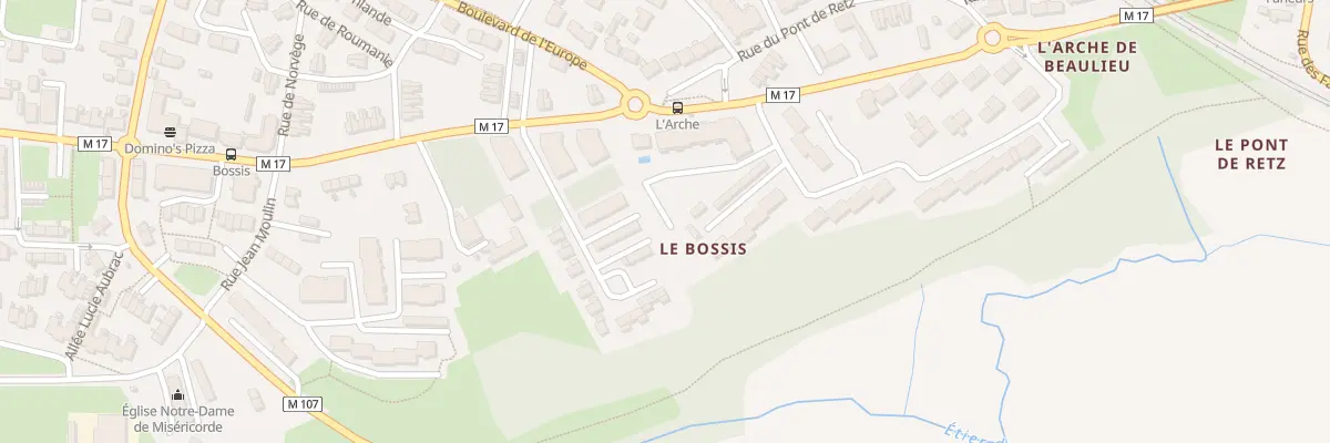 Plan du 82 Bd des Martyrs de la Resistan à Couëron