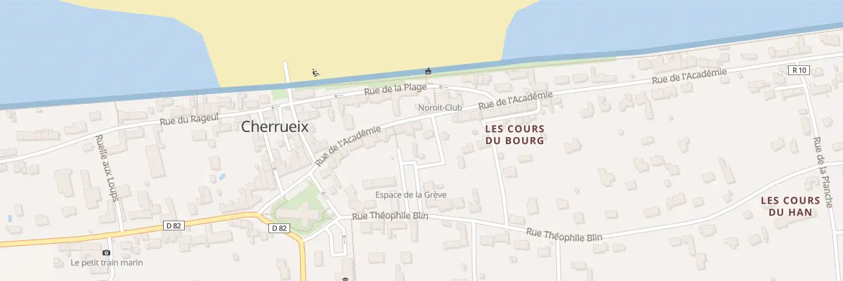 Plan du 12 Rue de l’Académie à Cherrueix