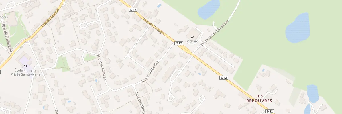 Plan du 32 Rue des Abeilles à Saint-Julien-des-Landes