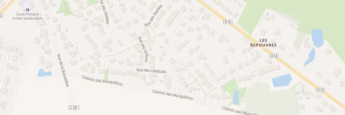 Plan du 17 Rue des Libellules à Saint-Julien-des-Landes