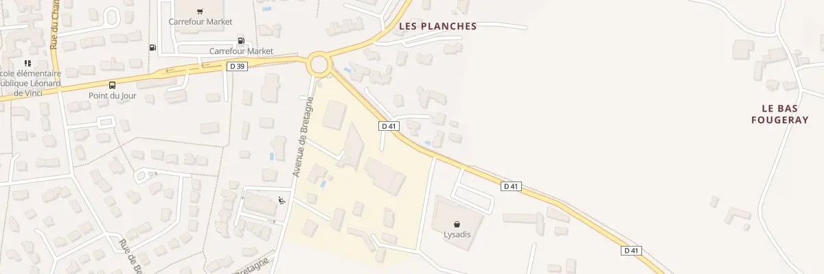 Plan du 1 Imp Anjela Duval à Laillé