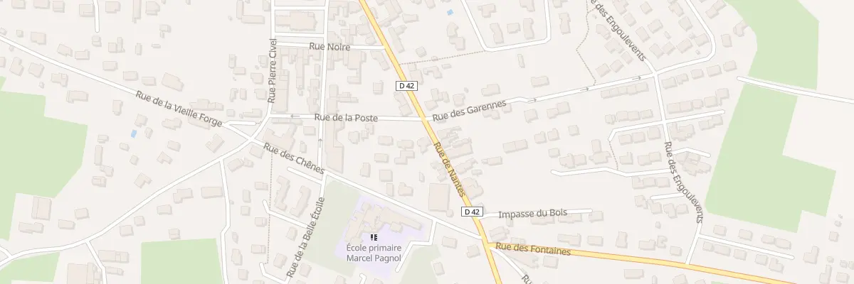 Plan du 18 Rue de nantes à Notre-Dame-des-Landes