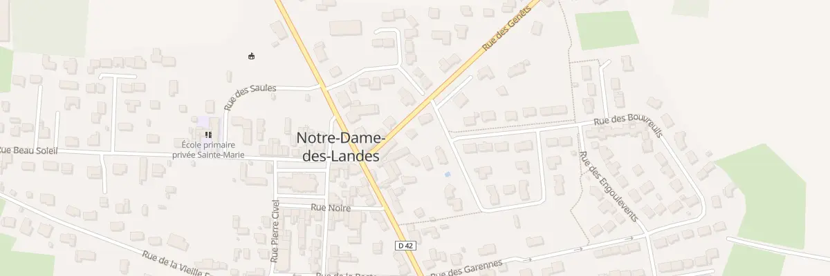 Plan du 4 Rue des genêts à Notre-Dame-des-Landes