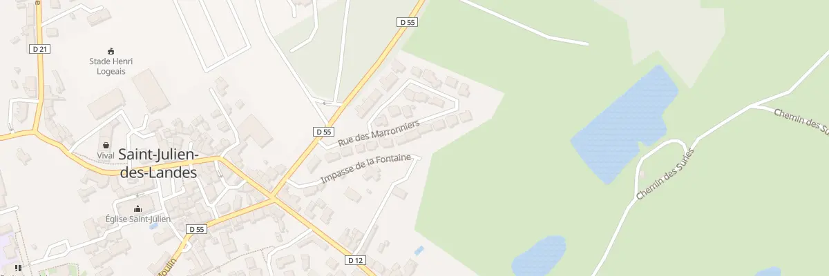 Plan du 16 Rue des Marronniers à Saint-Julien-des-Landes