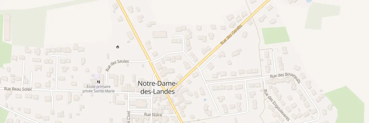 Plan du 8 Rue du Clos Saint Jean à Notre-Dame-des-Landes