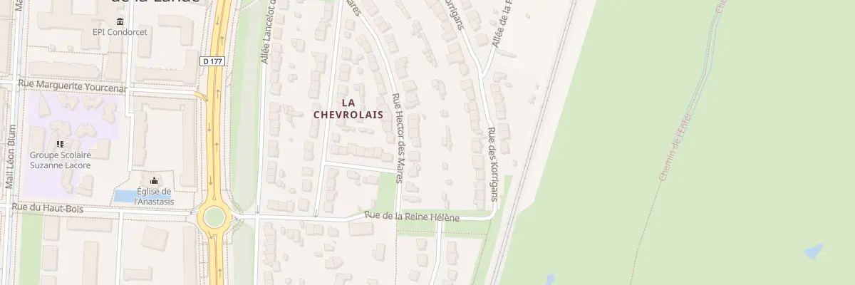 Plan du 45 Rue Hector des Mares à Saint-Jacques-de-la-Lande
