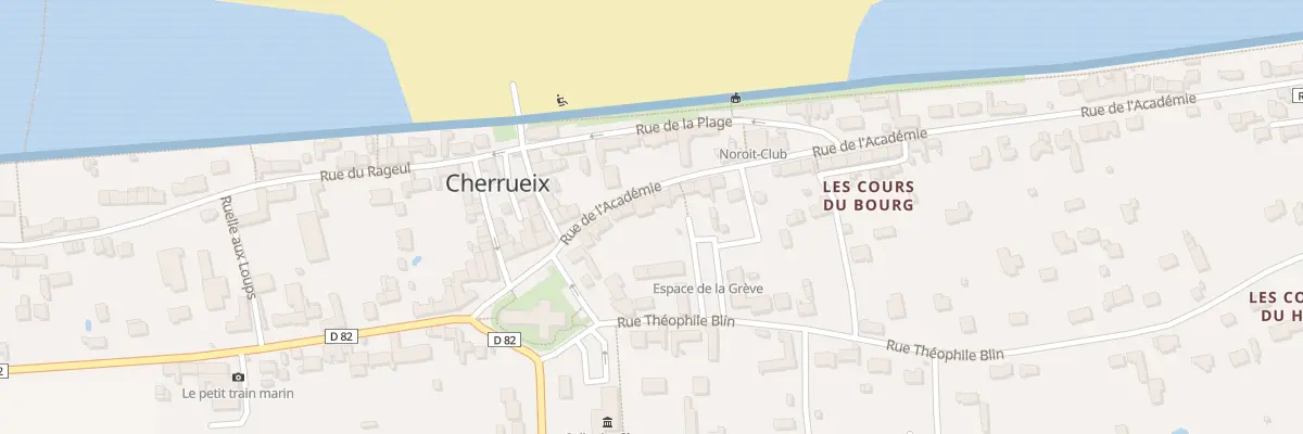 Plan du 6 Rue de l’Académie à Cherrueix