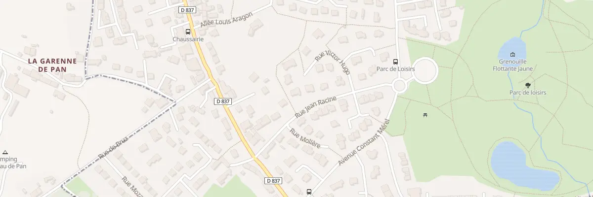 Plan du 16 Rue Victor Hugo à Chartres-de-Bretagne