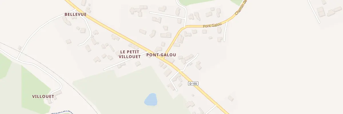Plan du 5211 Pont-Galou à Epiniac