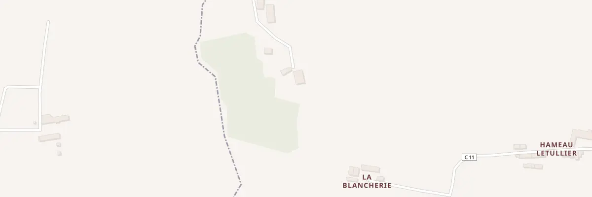 Plan du 916 Imp Hameau Le Mettais Quetteto à Bricquebec-en-Cotentin