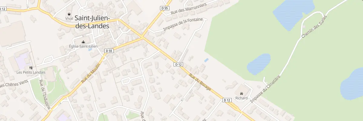 Plan du 17 Rue du Bocage à Saint-Julien-des-Landes