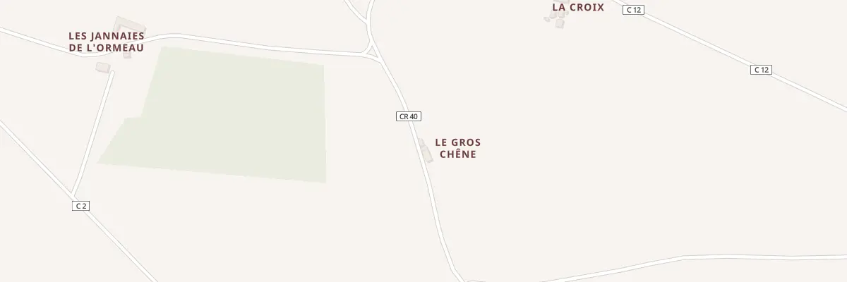 Plan du 5452 Le Gros Chêne à Guipel