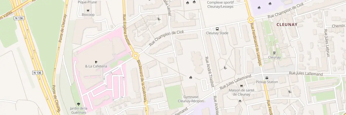 Plan du 4 Sq Yves Montand à Rennes